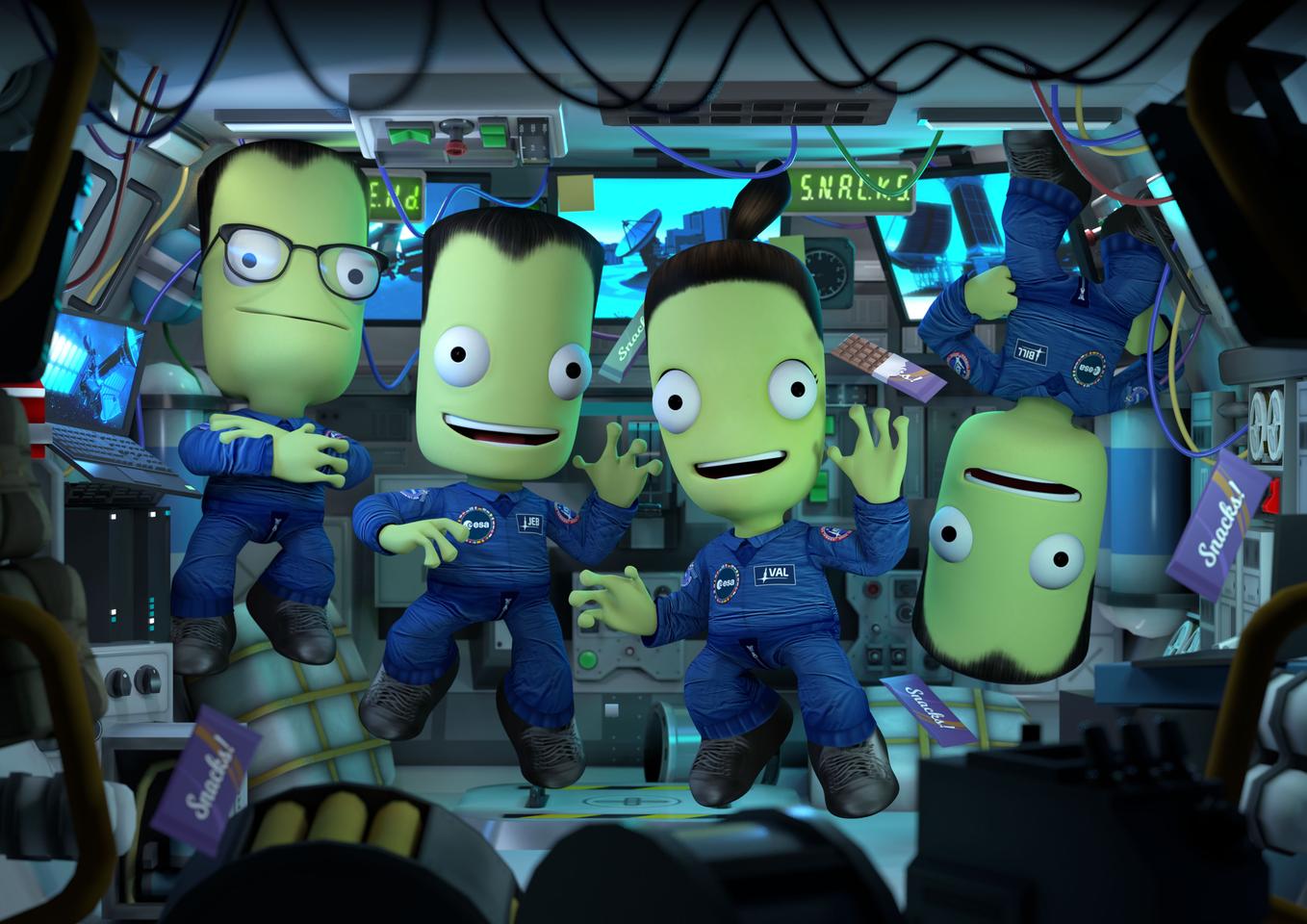 Free Kerbal update to introduce ESA missions and heavy rocket parts