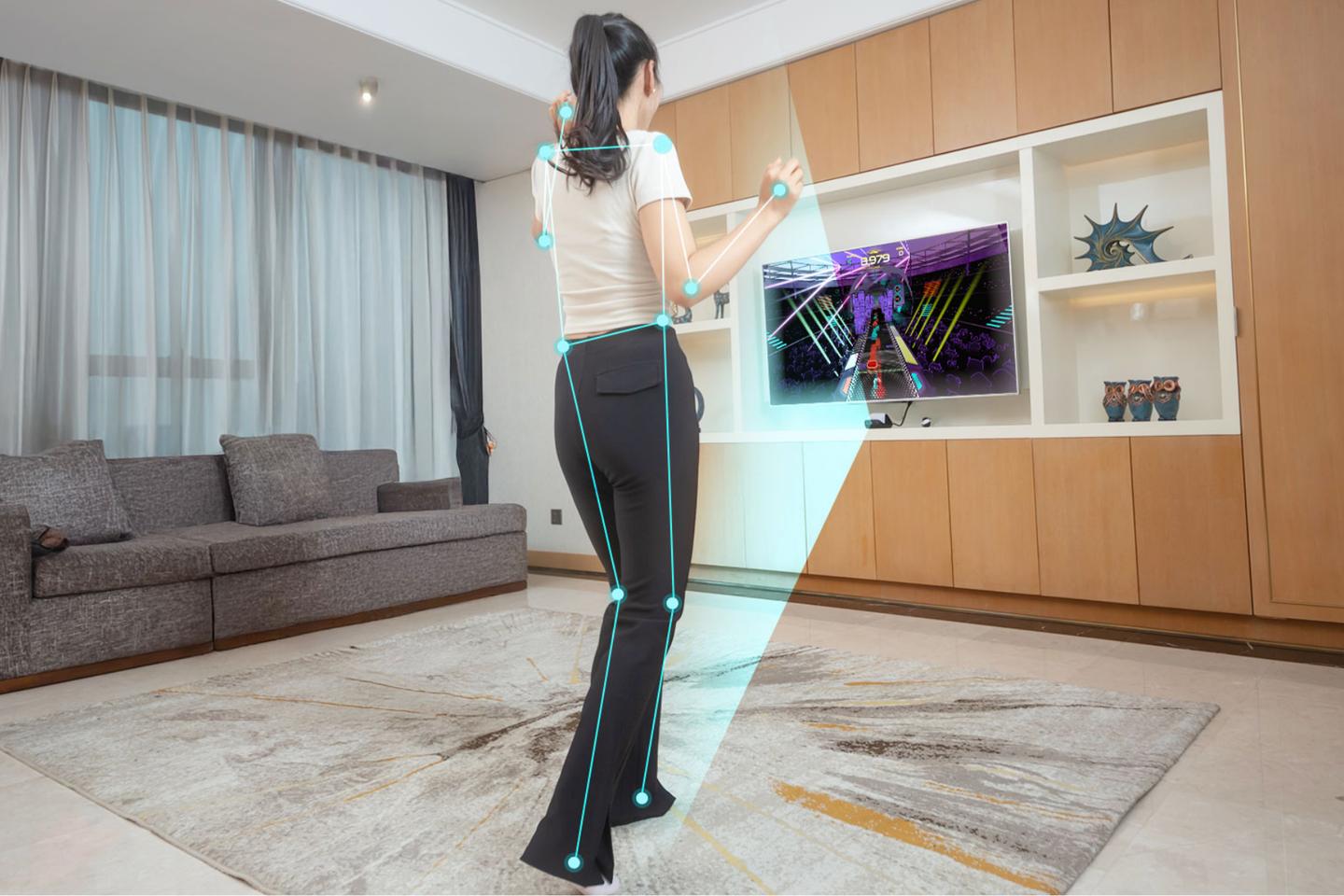 New full-body gaming system summons the spirits of Wii and Kinect